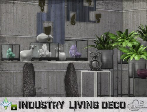 Livingroom Industry Decor Set