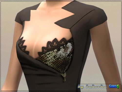 Dress with Bustier