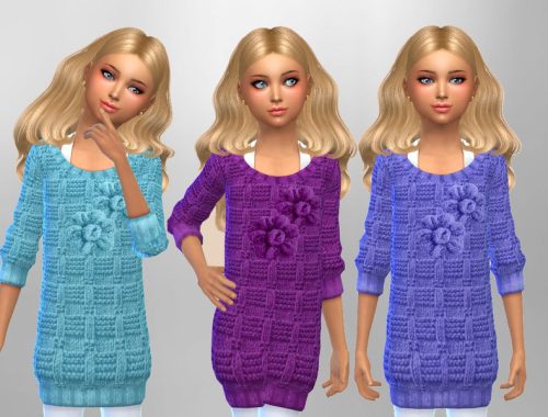 Girls Knit Jumpers