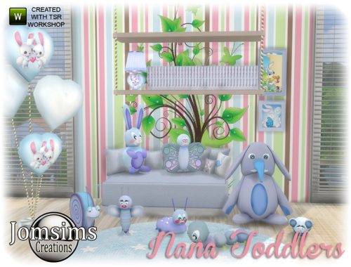 Nana toddlers toys deco set