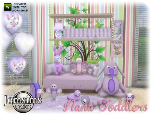 Nana toddlers toys deco set