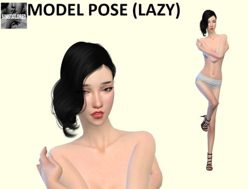 SIMSTAILORED Model Pose LAZYTrait