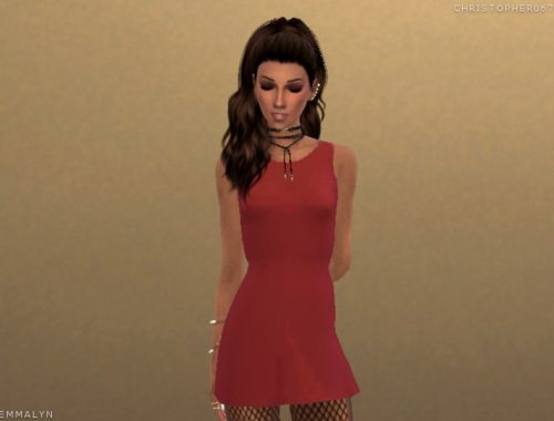 Emmalyn Dress || Christopher067