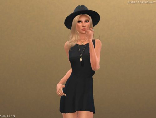 Emmalyn Dress || Christopher067