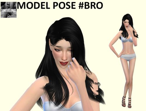 SIMSTAILORED Model Pose BROTrait