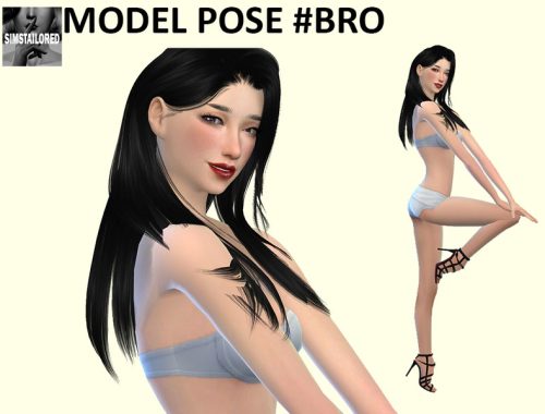 SIMSTAILORED Model Pose BROTrait