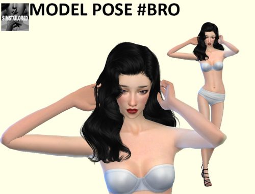 SIMSTAILORED Model Pose BROTrait