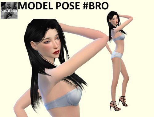 SIMSTAILORED Model Pose BROTrait