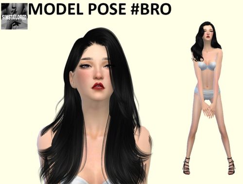 SIMSTAILORED Model Pose BROTrait