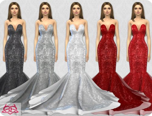 Wedding Dress 8 RECOLOR 1 (Needs mesh)