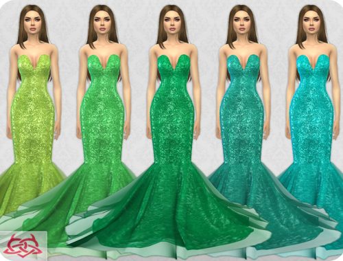 Wedding Dress 8 RECOLOR 1 (Needs mesh)