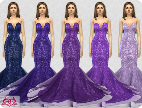 Wedding Dress 8 RECOLOR 1 (Needs mesh)