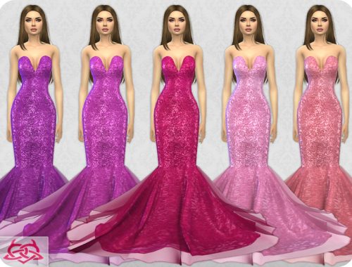 Wedding Dress 8 RECOLOR 1 (Needs mesh)