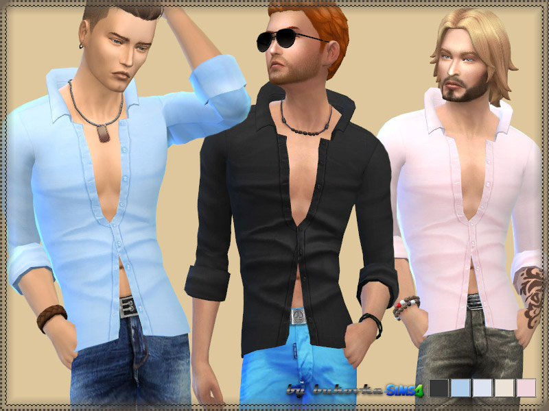 Shirt Up Collar - The Sims 4 Catalog