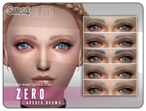 [ Zero ] - Feminine Arched Brows