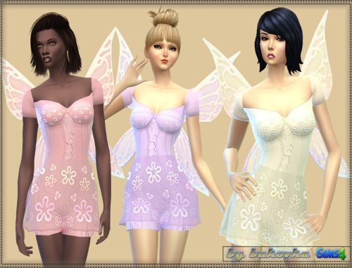 Dress Fairy Flowers