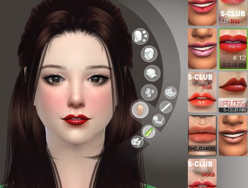 S-Club WM ts4 Lipstick 12