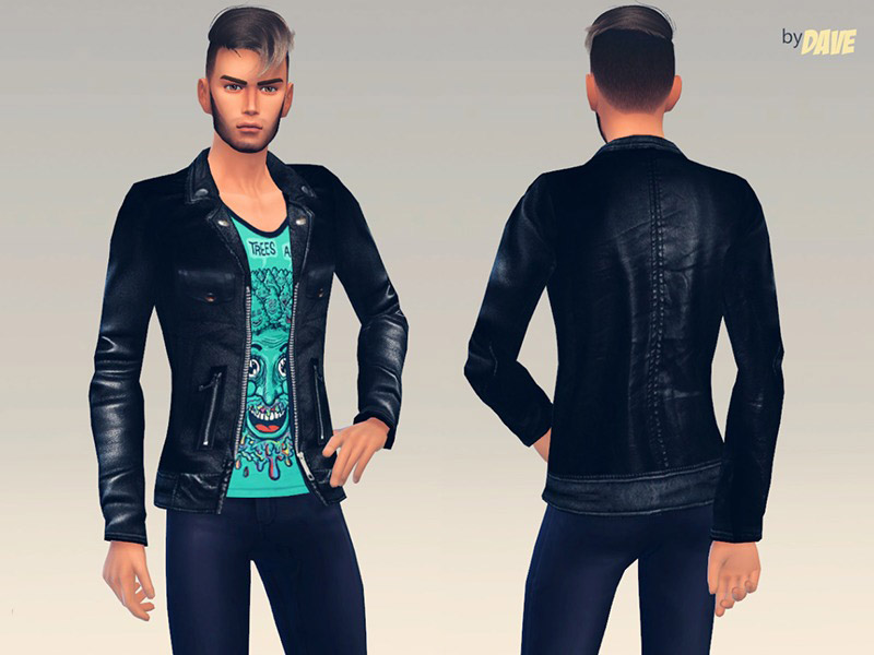 Rocker Jacket - The Sims 4 Catalog