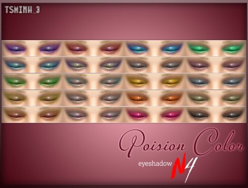 Poision Color Eyeshadow
