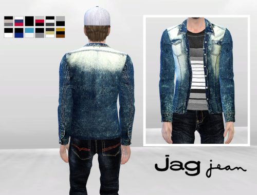 Electric Shock Denim Jacket