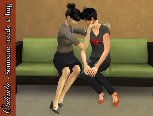 Someone needs a hug - PosePack