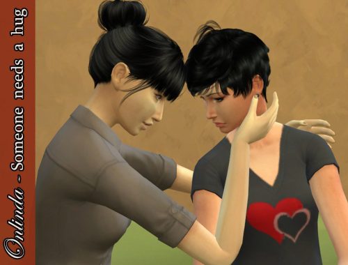 Someone needs a hug - PosePack