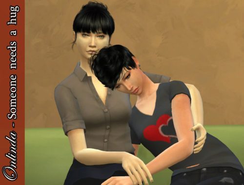 Someone needs a hug - PosePack