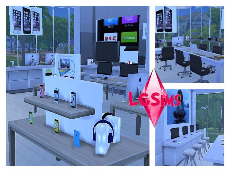 Willow Creek Apple Store - The Sims 4 Catalog