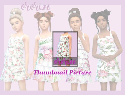 Flower Outfit Child