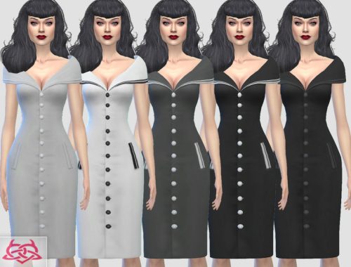 Paloma dress v.Tubo RECOLOR opaque