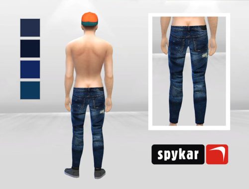Street Wave Skinny Jeans
