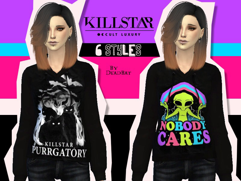 Killstar Hoodies - The Sims 4 Catalog