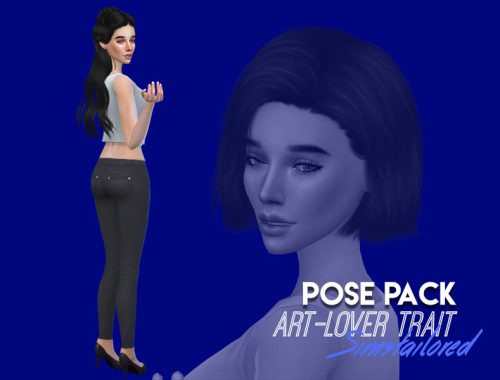 Model Pose Pack - ArtLover trait