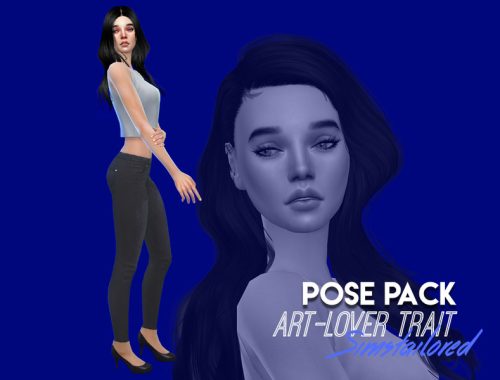 Model Pose Pack - ArtLover trait