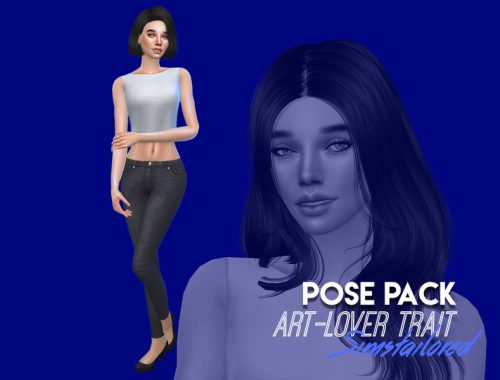 Model Pose Pack - ArtLover trait