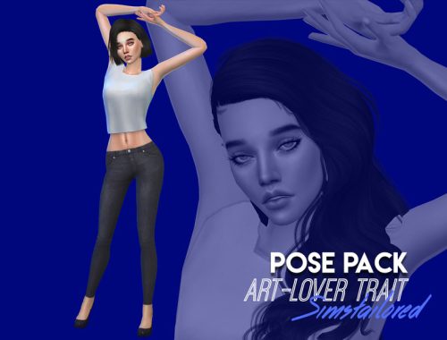 Model Pose Pack - ArtLover trait