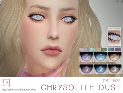 [ Chrysolite Dust ] - Eye Mask
