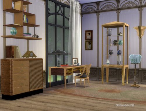 Art Deco Home Office