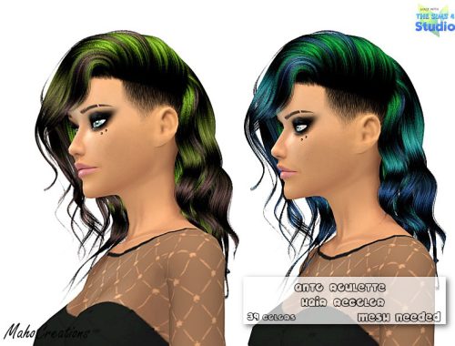 Anto Roulette Hair Recolor - mesh needed