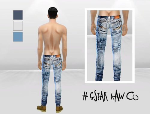 Distressed Old Rug Jeans