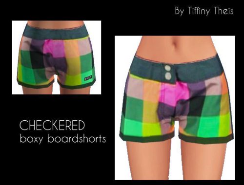 Boxy Board Shorts