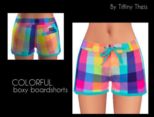 Boxy Board Shorts