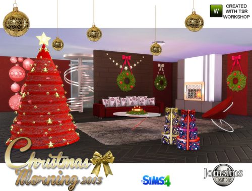 Christmas morning 2015 living room
