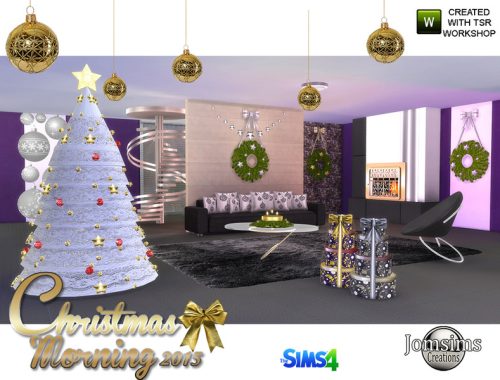 Christmas morning 2015 living room