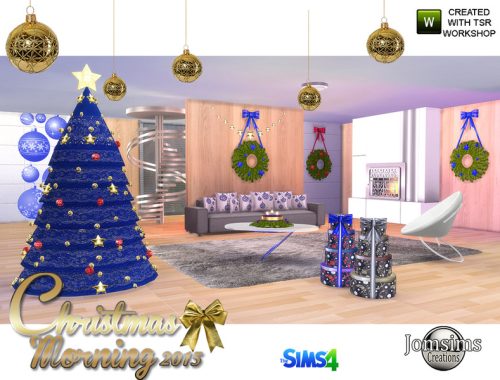 Christmas morning 2015 living room