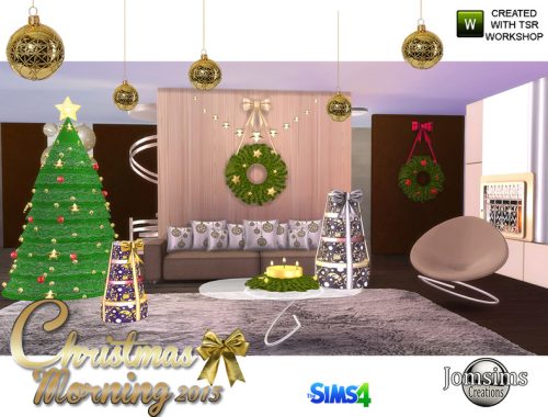 Christmas morning 2015 living room