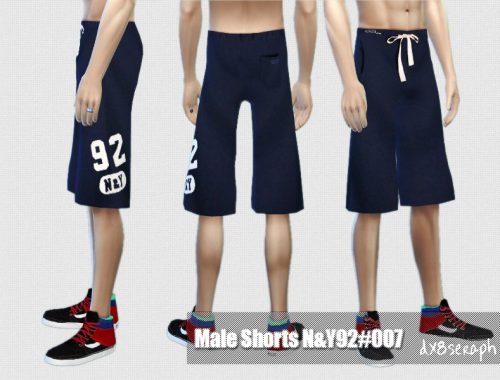 Male Shorts Set N&Y92#002