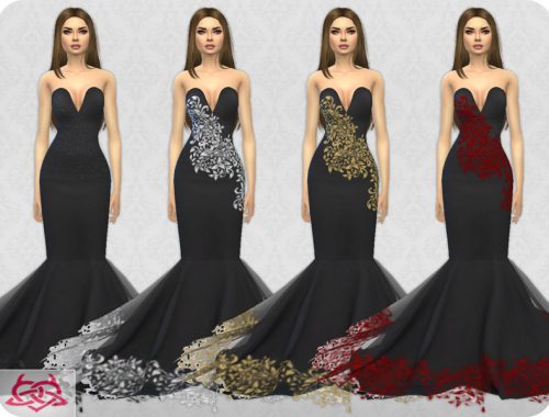 Wedding Dress 8 RECOLOR 3 (Needs mesh)