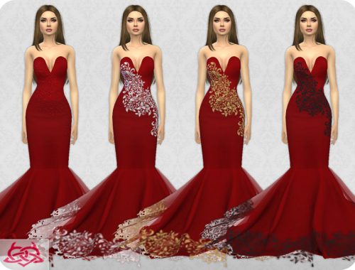 Wedding Dress 8 RECOLOR 3 (Needs mesh)