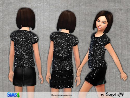 S77 set girl rock&disco